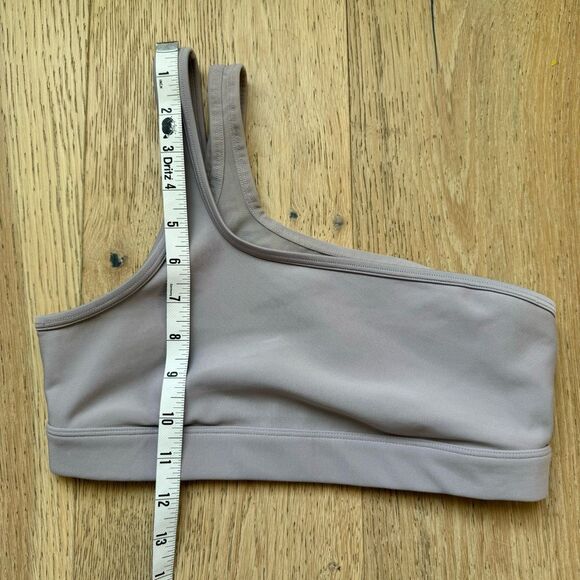 Alo Yoga Airlift Excite One Shoulder Double Strap Sport Bra Dusk Purple Size XS - Picture 10 of 10